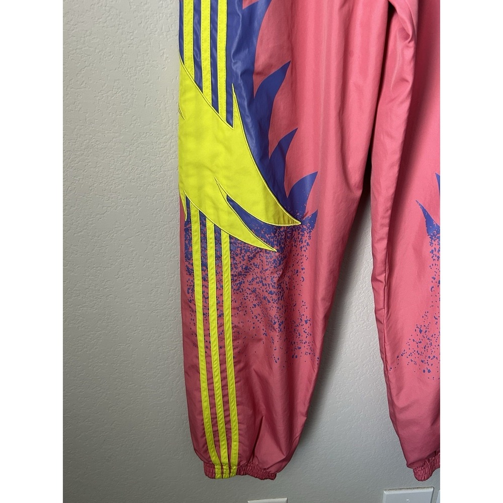 Adidas Originals Women's Size Small Retro Joggers Track Pants Pink Athletic Pant - Picture 4 of 8